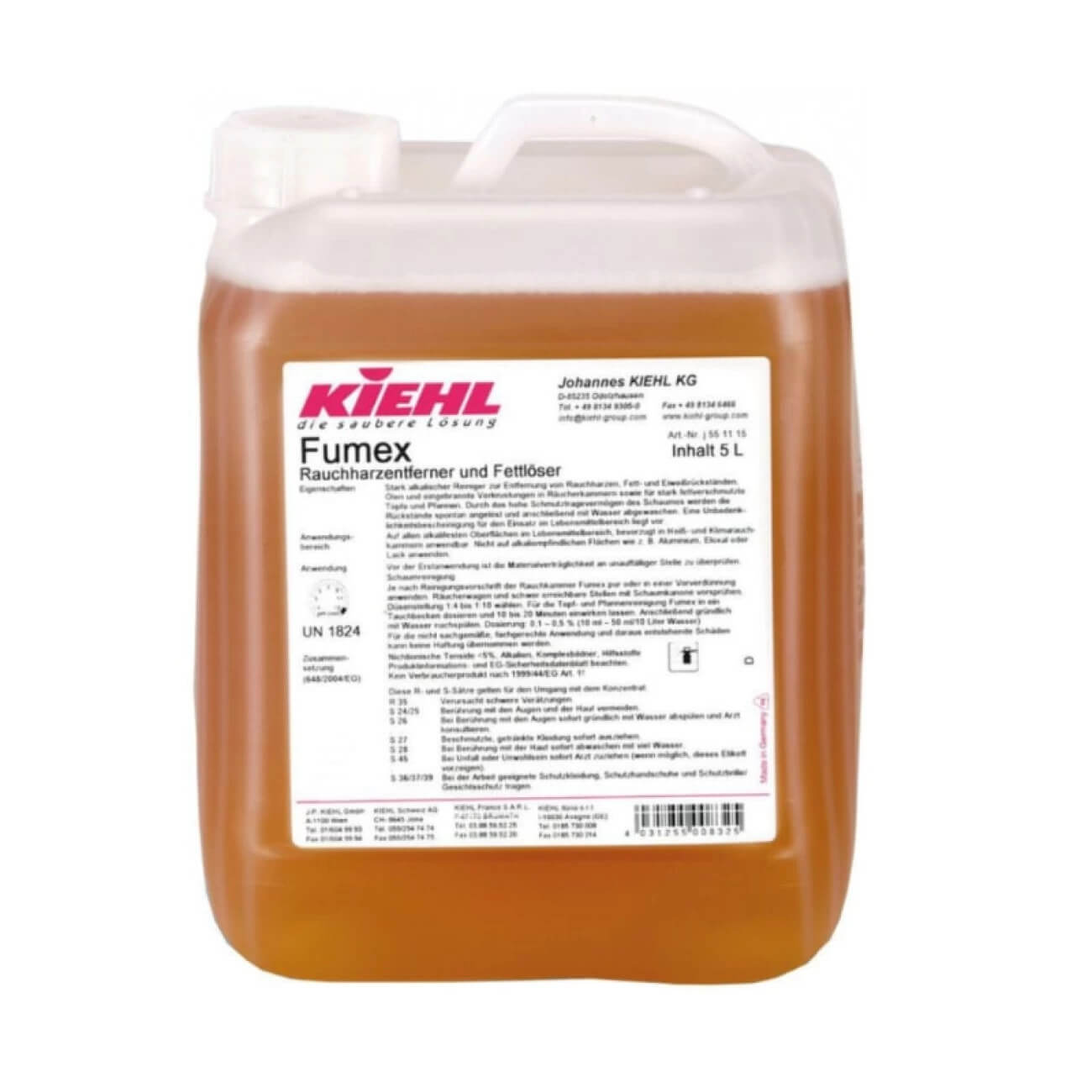 Detergent bucătării pentru fum și arsuri FUMEX 5 L